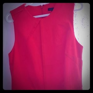 Red Tall Banana Republic dress